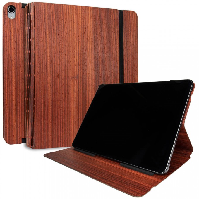JUNGHOLZ Design WoodCase, Tabletcase, Padouk, iPad Pro 12.9'' 3.Generation JUNGHOLZ Design WoodCase, Tabletcase, Padouk, iPad Pro 12.9'' 3.Generation