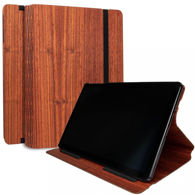 JUNGHOLZ Design WoodCase, Tabletcase, Padouk, Samsung Galaxy Tab S4 JUNGHOLZ Design WoodCase, Tabletcase, Padouk, Samsung Galaxy Tab S4