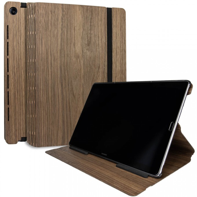 JUNGHOLZ Design WoodCase, Tabletcase, Walnuss, Huawei MediaPad M5 Pro 10.8'' JUNGHOLZ Design WoodCase, Tabletcase, Walnuss, Huawei MediaPad M5 Pro 10.8''