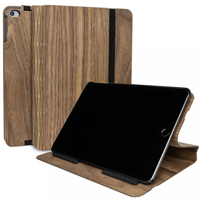 JUNGHOLZ Design WoodCase, Tabletcase, Walnuss, iPad Mini 5.Generation JUNGHOLZ Design WoodCase, Tabletcase, Walnuss, iPad Mini 5.Generation