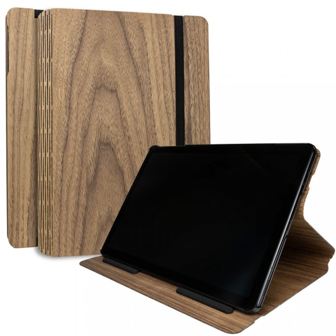 JUNGHOLZ Design WoodCase, Tabletcase, Walnuss, Samsung Galaxy Tab S4 JUNGHOLZ Design WoodCase, Tabletcase, Walnuss, Samsung Galaxy Tab S4