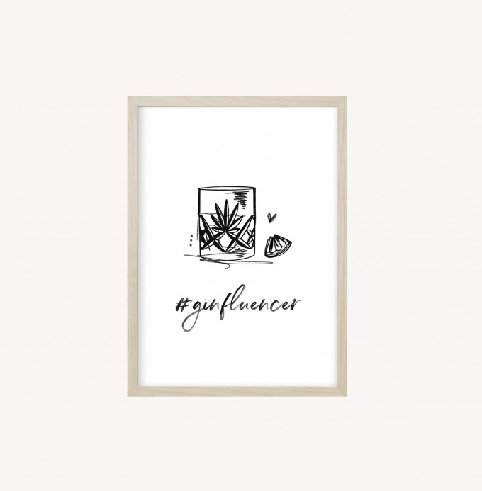 Kruth Design POSTER / GINFLUENCER Kruth Design POSTER / GINFLUENCER