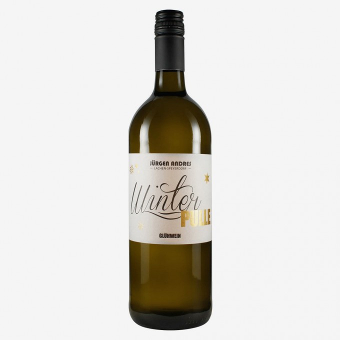 Weingut Jürgen Andres »Winterpulle« Glühwein aus weißen Rebsorten (1 Liter) Weingut Jürgen Andres »Winterpulle« Glühwein aus weißen Rebsorten (1 Liter)