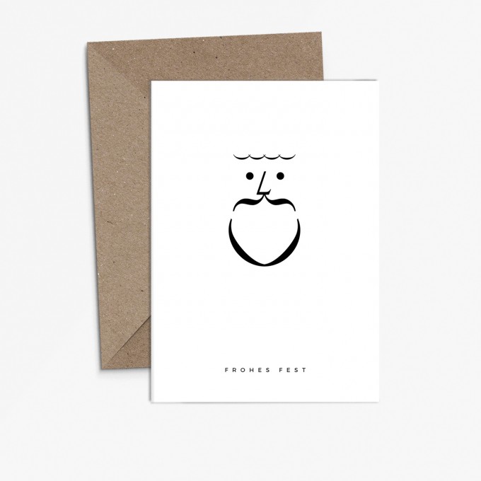 sonst noch was? Weihnachtskarte "Typo-Santa" sonst noch was? Weihnachtskarte "Typo-Santa"