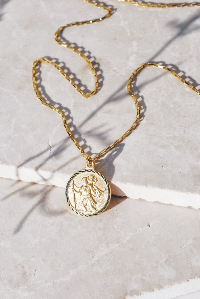 iloveblossom SAINT CHRISTOPHORUS HALSKETTE iloveblossom SAINT CHRISTOPHORUS HALSKETTE