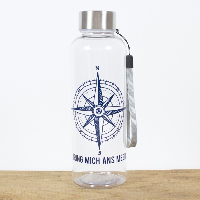 Bow & Hummingbird Trinkflasche "Bring mich ans Meer" Bow & Hummingbird Trinkflasche "Bring mich ans Meer"