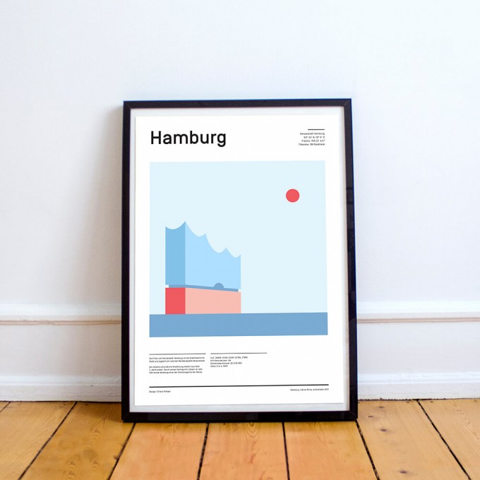Chiara Tempel – Hamburg, meine Perle – Poster A3 (297x420mm) Chiara Tempel – Hamburg, meine Perle – Poster A3 (297x420mm)