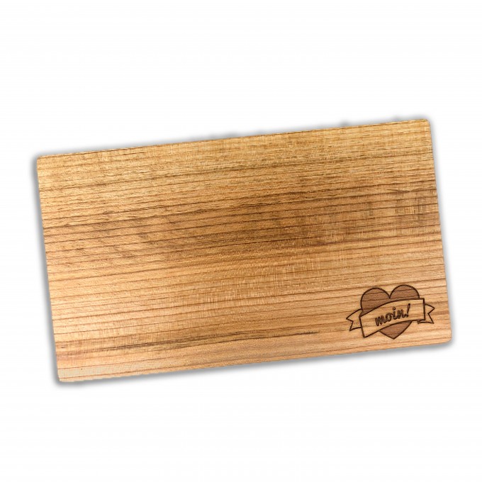 Stadtliebe® | Hamburg Frühstücksbrettchen Lasergravur Holz geölt Stadtliebe® | Hamburg Frühstücksbrettchen Lasergravur Holz geölt