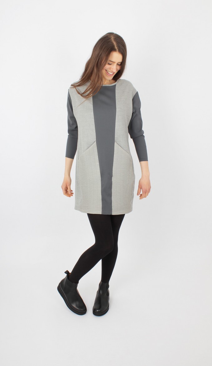ZITAT Hayuk Dress Asphalt Mix ZITAT Hayuk Dress Asphalt Mix