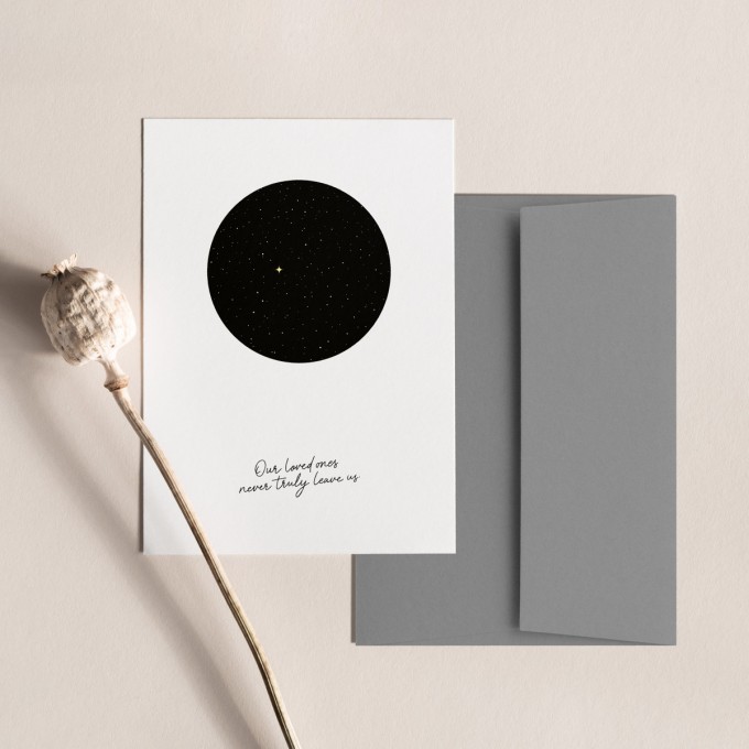 Sternenhimmel | 3er Set Klappkarten inkl. Umschlag | heartfelt paper & co Sternenhimmel | 3er Set Klappkarten inkl. Umschlag | heartfelt paper & co