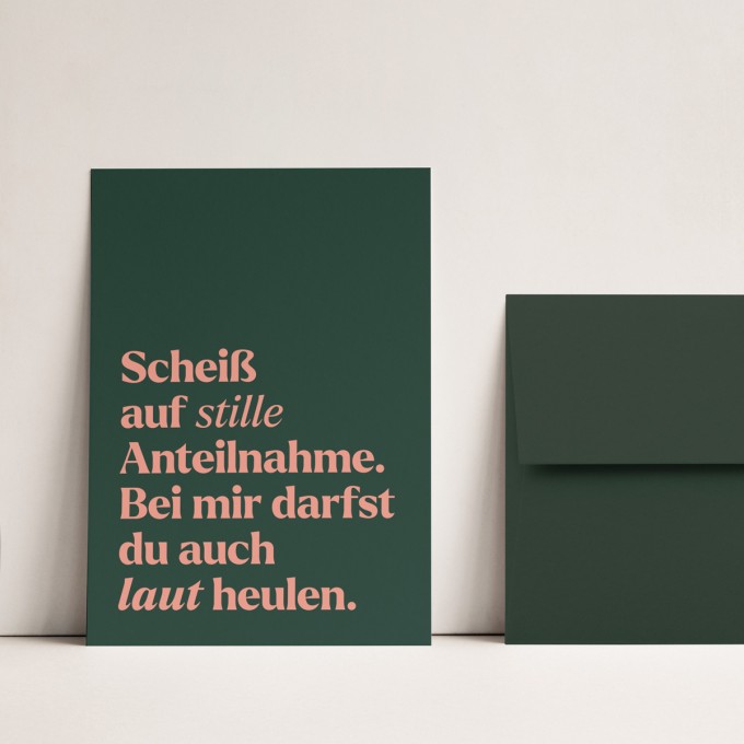 Stille Anteilnahme | 3er Set Klappkarten inkl. Umschlag | heartfelt paper & co Stille Anteilnahme | 3er Set Klappkarten inkl. Umschlag | heartfelt paper & co