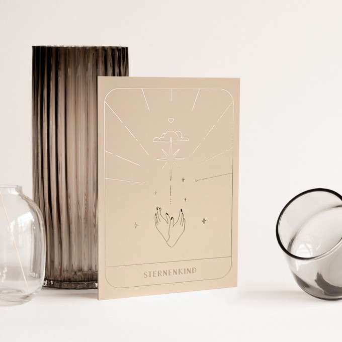 Tarot Sternenkind | 3er Set Klappkarten inkl. Umschlag | heartfelt paper & co Tarot Sternenkind | 3er Set Klappkarten inkl. Umschlag | heartfelt paper & co