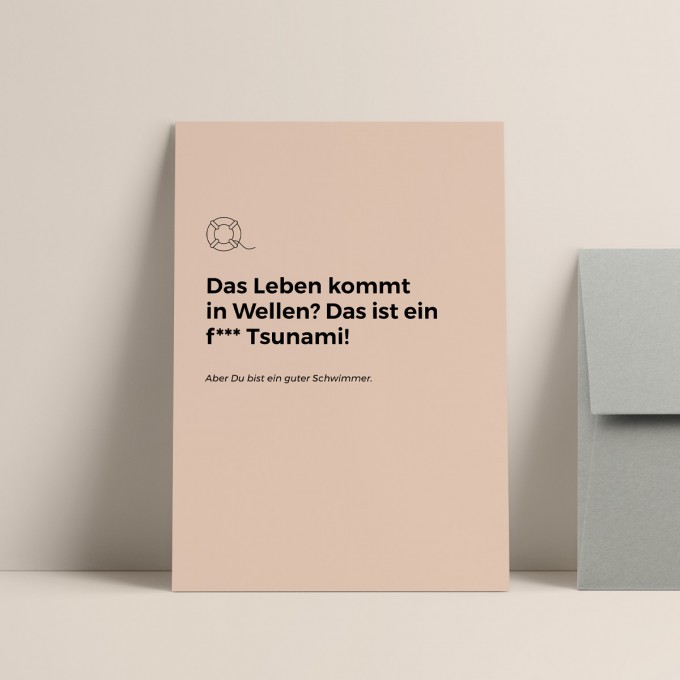 Rettungsring | 3er Set Klappkarten inkl. Umschlag | heartfelt paper & co Rettungsring | 3er Set Klappkarten inkl. Umschlag | heartfelt paper & co