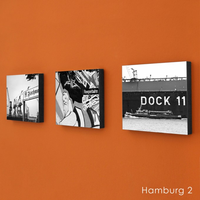 COGNOSCO Wandbild/ Holzblock 3er Set Fotografie Hamburg COGNOSCO Wandbild/ Holzblock 3er Set Fotografie Hamburg