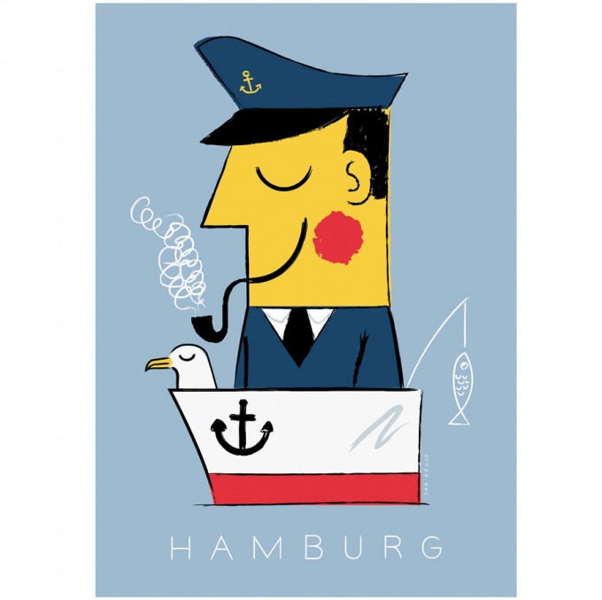 Human Empire Hamburg Kapitän Poster (Din A3) Human Empire Hamburg Kapitän Poster (Din A3)