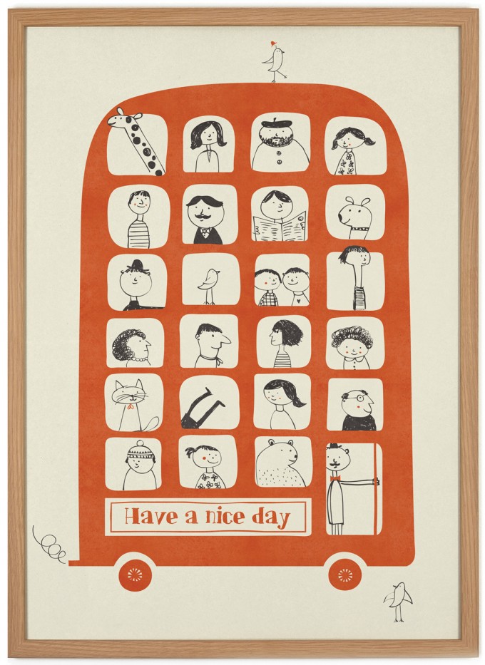 Human Empire Magic Bus Poster (50x70cm) Human Empire Magic Bus Poster (50x70cm)