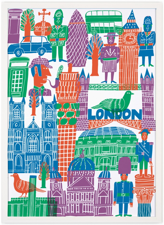 Human Empire London Poster (50x70cm) Human Empire London Poster (50x70cm)