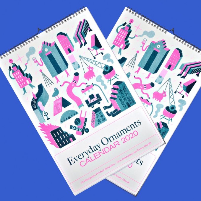 Black Matter – 2x EVERYDAY ORNAMENTS 2020 Monatskalender, 13 Kunstdrucke, DIN A3 Black Matter – 2x EVERYDAY ORNAMENTS 2020 Monatskalender, 13 Kunstdrucke, DIN A3