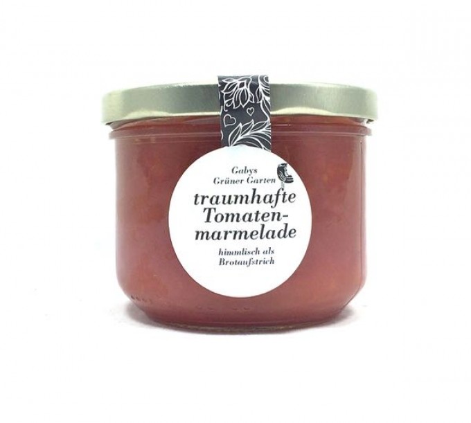 Gabys Grüner Garten traumhafte Tomaten Marmelade 250g Gabys Grüner Garten traumhafte Tomaten Marmelade 250g