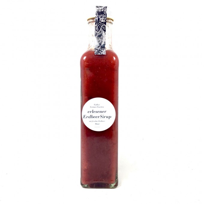 Gabys Grüner Garten Erlesener ErdbeerSirup 250ml Gabys Grüner Garten Erlesener ErdbeerSirup 250ml