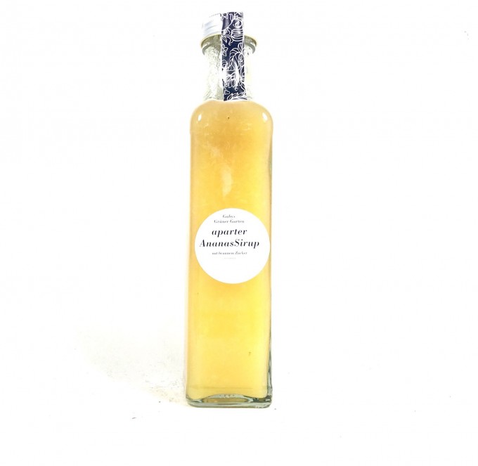 Gabys Grüner Garten Aparter Ananas Sirup 250ml Gabys Grüner Garten Aparter Ananas Sirup 250ml