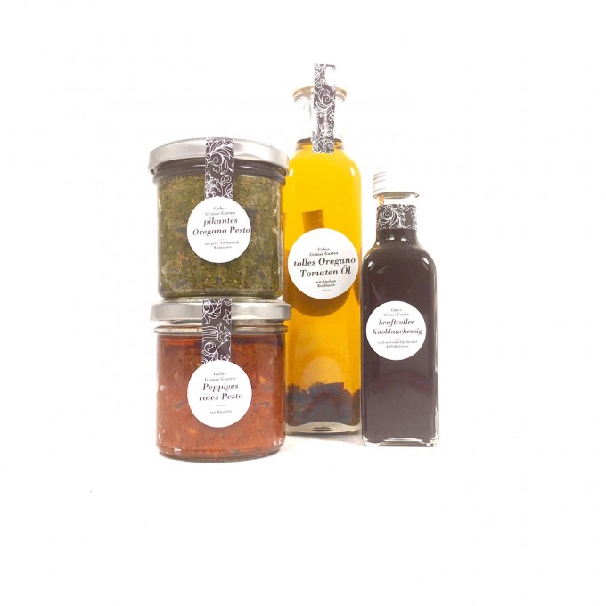Gabys Grüner Garten phantastisches Pasta Set 580g/ml Gabys Grüner Garten phantastisches Pasta Set 580g/ml