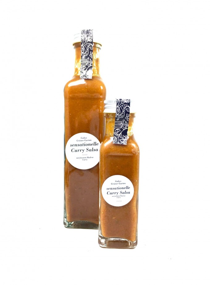 Gabys Grüner Garten sensationelle Curry Salsa (Sauce) 250ml Gabys Grüner Garten sensationelle Curry Salsa (Sauce) 250ml