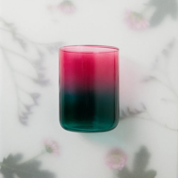 Blankstill Tumbler/Trinkglas "Jade" mit Farbverlauf (380 ml)