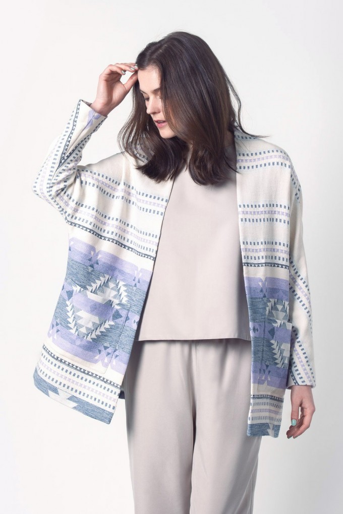 Johanna Junker // Kimono violett (onesize) Johanna Junker // Kimono violett (onesize)