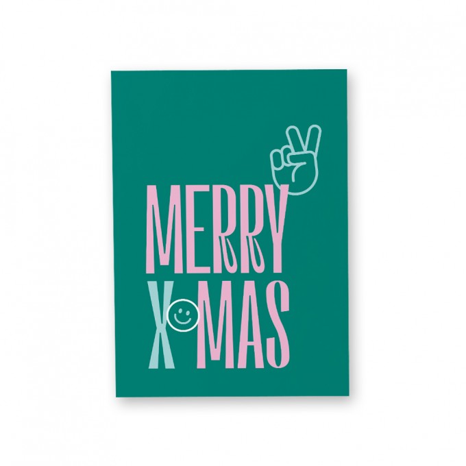KARTE CHRISTMAS – Merry X-Mas – Studio Schön®