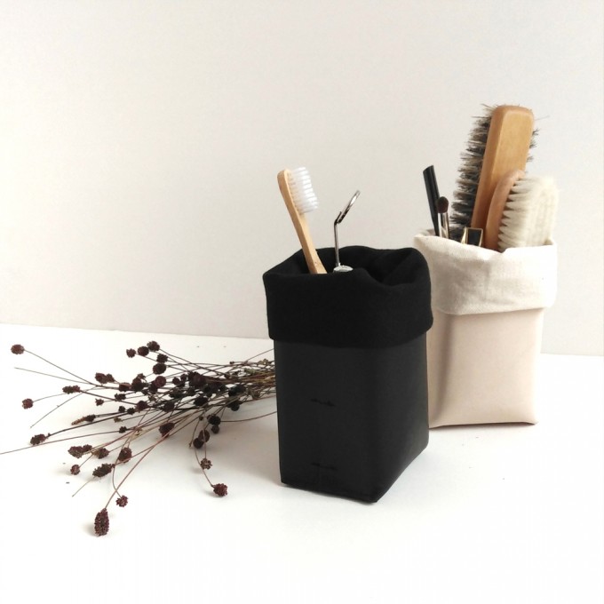 Grotkop Collection Aufbewahrungsbecher KAST aus Leder Grotkop Collection Aufbewahrungsbecher KAST aus Leder