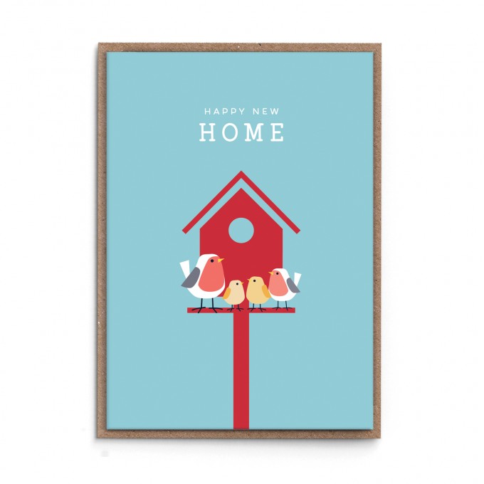 sonst noch was? Grußkarte "Happy New Home" sonst noch was? Grußkarte "Happy New Home"