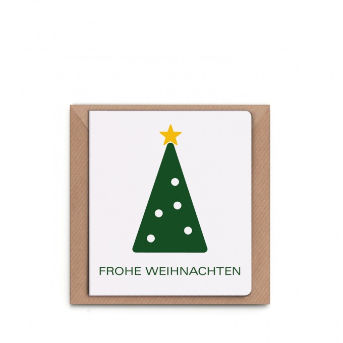 sonst noch was? minimalistische Weihnachtskarte sonst noch was? minimalistische Weihnachtskarte