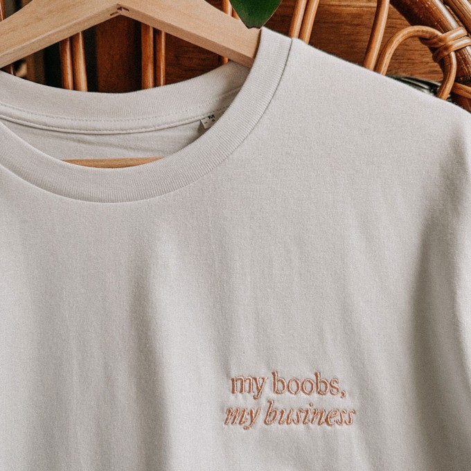 MY B**BS, MY BUSINESS (blush) T-Shirt – Kurt und Herbert