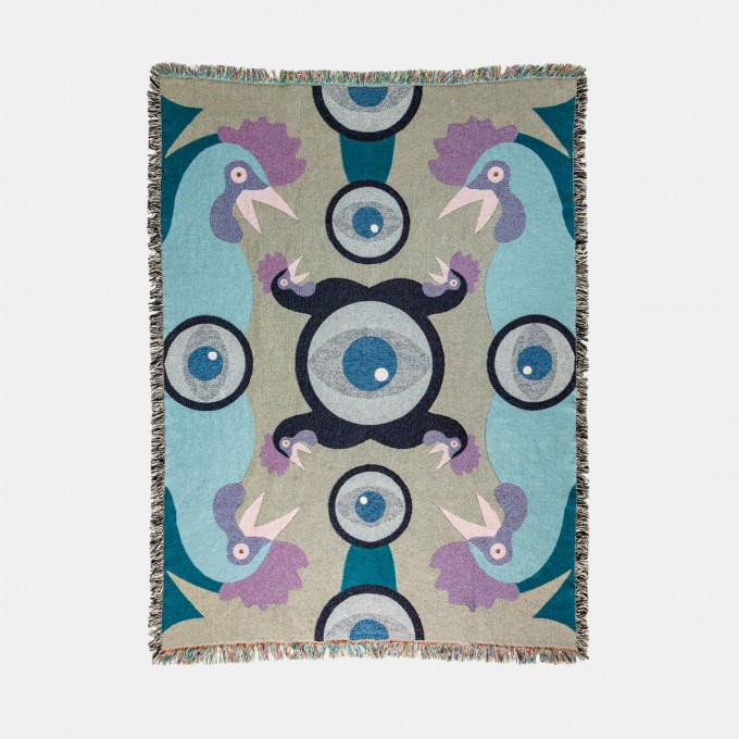hinzkunst Tagesdecke „Kiekerowski“ 137×178 cm hinzkunst Tagesdecke „Kiekerowski“ 137×178 cm