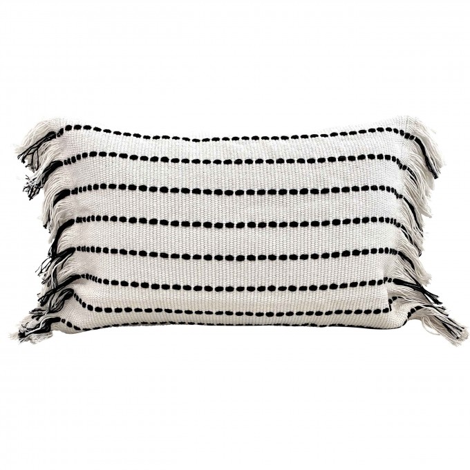 adorist - Boho Kissenbezug Fringes, rechteckig adorist - Boho Kissenbezug Fringes, rechteckig