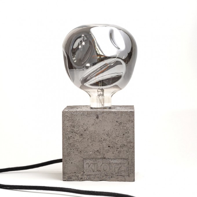 Klotz Betonlampe 'Kohleklotz' Klotz Betonlampe 'Kohleklotz'