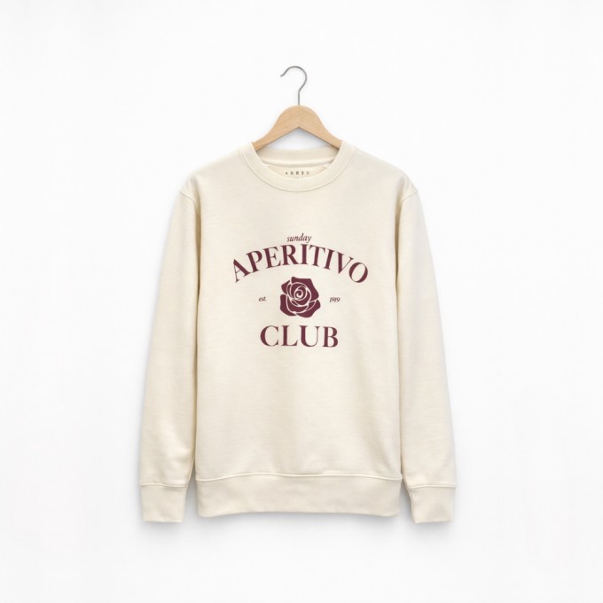 Larrys - sunday aperitivo club retro sweater