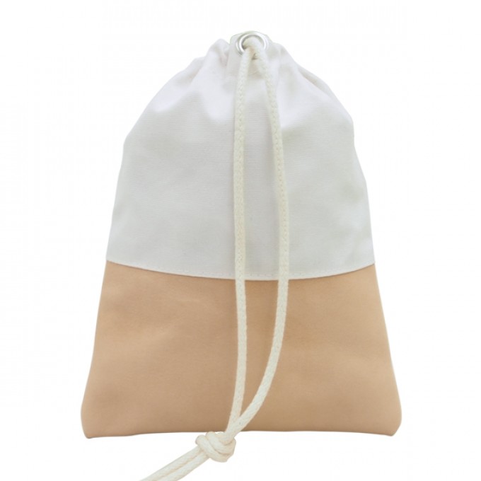 alvaGold Leni Recyclingtasche aus wiederverwendetem Markisentuch/Leder (weiß) alvaGold Leni Recyclingtasche aus wiederverwendetem Markisentuch/Leder (weiß)