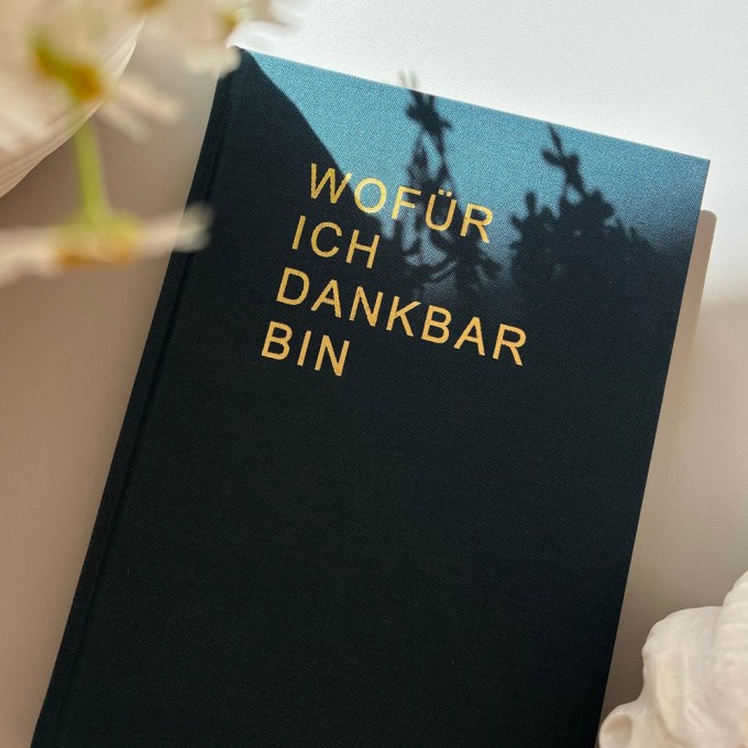 The Life Barn Dankbarkeitstagebuch "Wofür Ich Dankbar Bin" blau The Life Barn Dankbarkeitstagebuch "Wofür Ich Dankbar Bin" blau