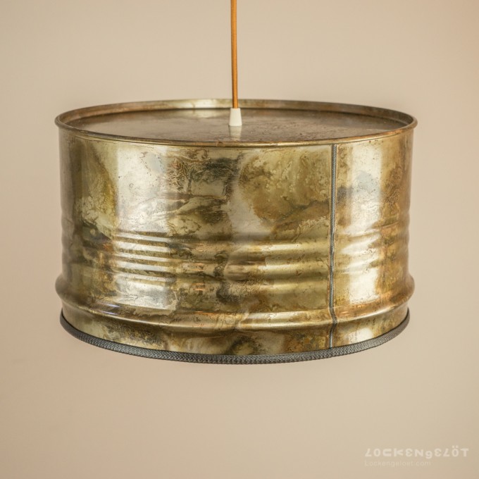 Lockengelöt Fassleuchte F30 (untere Fasshälfte) Deckenlampe Lockengelöt Fassleuchte F30 (untere Fasshälfte) Deckenlampe