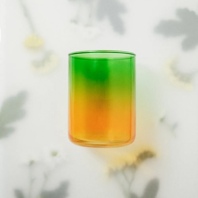 Blankstill Tumbler/Trinkglas "Loden" mit Farbverlauf (380 ml)