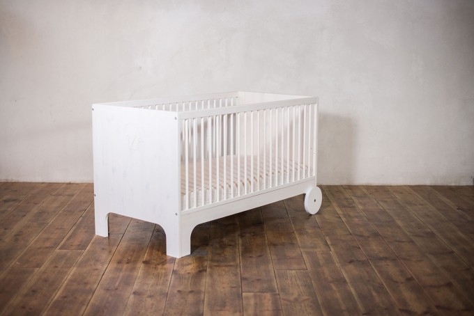 ekomia Babybett Lumy - weiß ekomia Babybett Lumy - weiß
