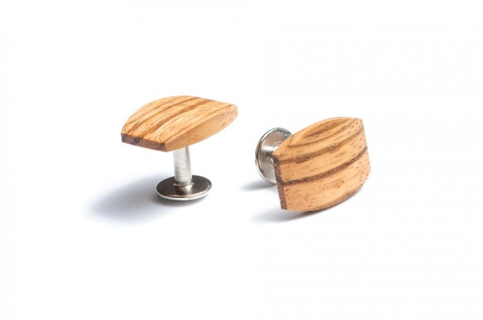 Lini Manschettenknöpfe von BeWooden Lini Manschettenknöpfe von BeWooden