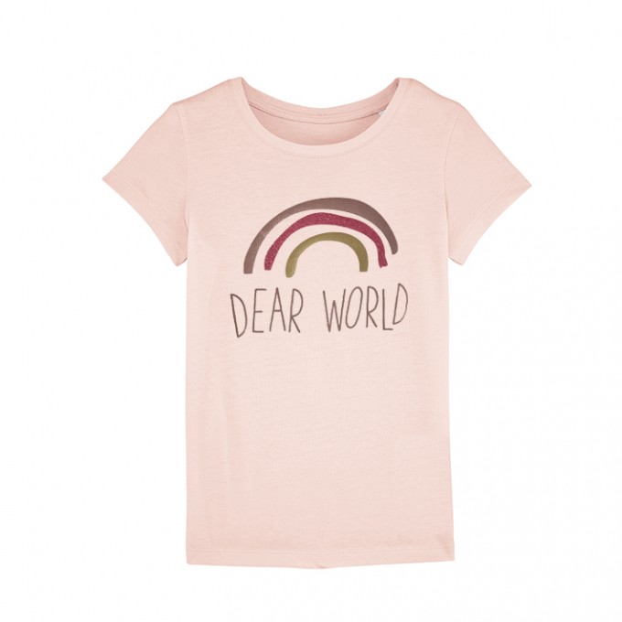 melike Girls T-Shirt dear world melike Girls T-Shirt dear world