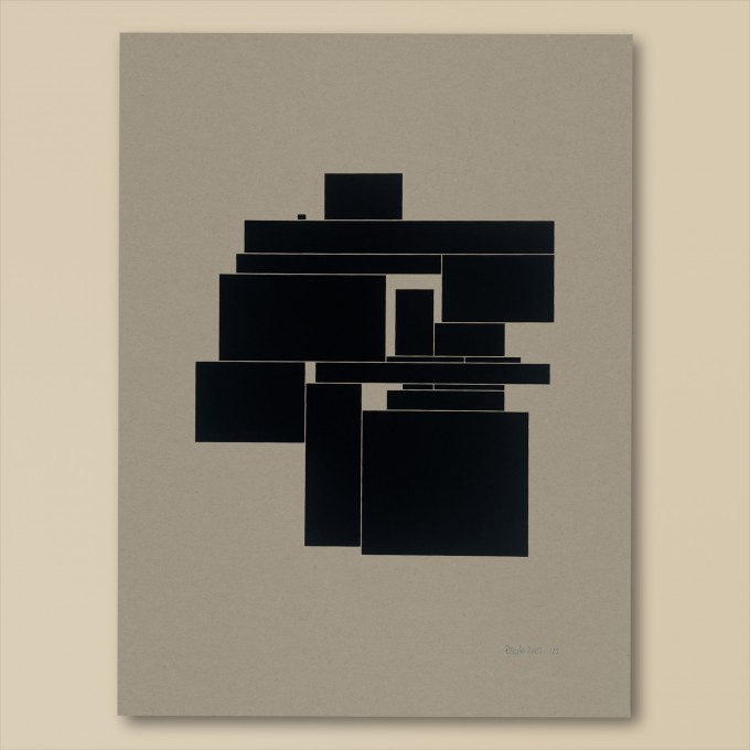 Print now - Riot later ● Off the grid VI - Siebdruck