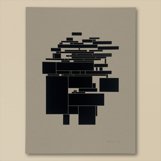 Print now - Riot later ● Off the grid VII - Siebdruck