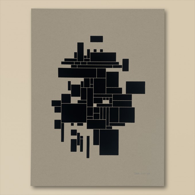 Print now - Riot later ● Off the grid VIII - Siebdruck