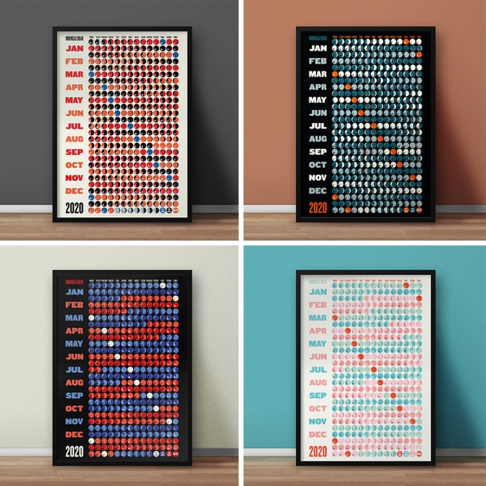 MONDKALENDER 2020 // 70x100 cm – DAC.design MONDKALENDER 2020 // 70x100 cm – DAC.design