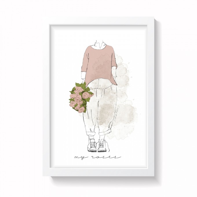 nathys illustration "my roses" nathys illustration "my roses"